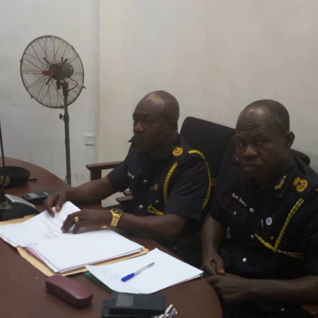 Visit To Director And Management Staff Of Lagos State Fire Service