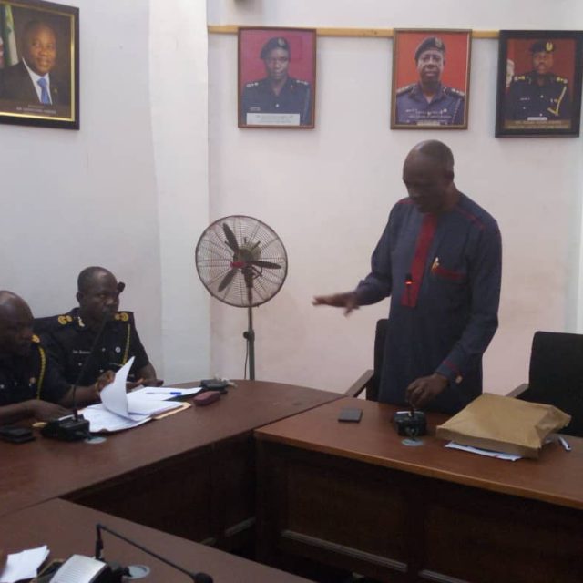 Visit To Director And Management Staff Of Lagos State Fire Service