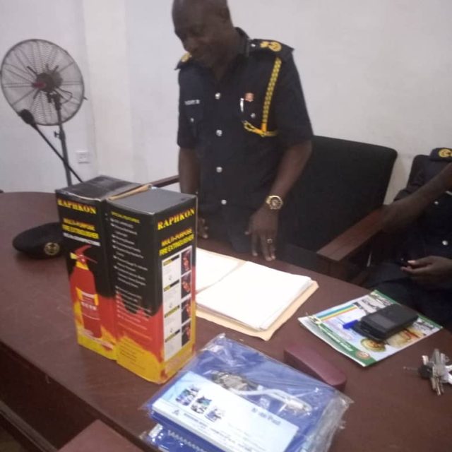 Visit To Director And Management Staff Of Lagos State Fire Service