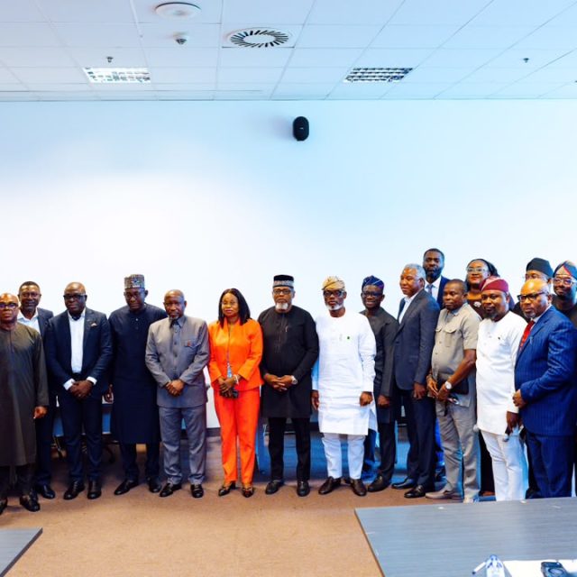 Visit to Office of the Honourable Minister of State for Petroleum Resources (Gas) (OHMSPRG)