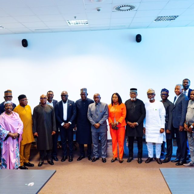 Visit to Office of the Honourable Minister of State for Petroleum Resources (Gas) (OHMSPRG)