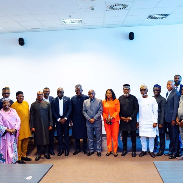 Visit to Office of the Honourable Minister of State for Petroleum Resources (Gas) (OHMSPRG)