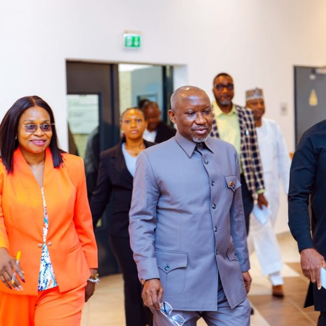 Visit to Office of the Honourable Minister of State for Petroleum Resources (Gas) (OHMSPRG)